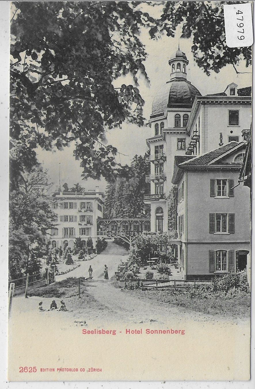 Cartoline postali: Seelisberg - Hotel Sonnenberg – Usato da Ettingen venduto da Kartenplanet