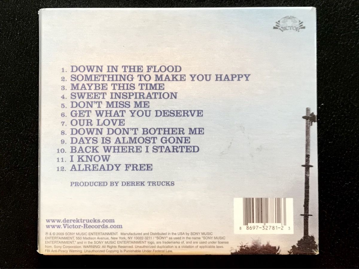 CD: CD Derek Trucks Band - Already Free – Usato da Zürich venduto da tomakomai 1