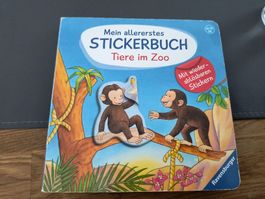 Ravensburger Mein allererstes Stickerbuch Tiere im ZooRavens