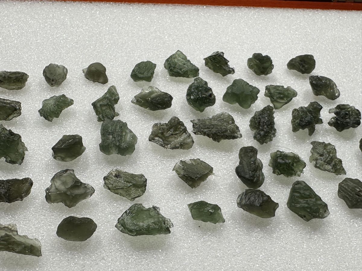 Minerali & Pietre curative: Moldavite 40 Stk./40g – Nuovo (secondo la descrizione) da Jona venduto da Moldavitsammler 1