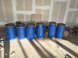Obstfass Kunststoff 120 Liter 12 Stück