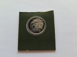 10 Cent Trinidad und Tobago 1980 FM PP