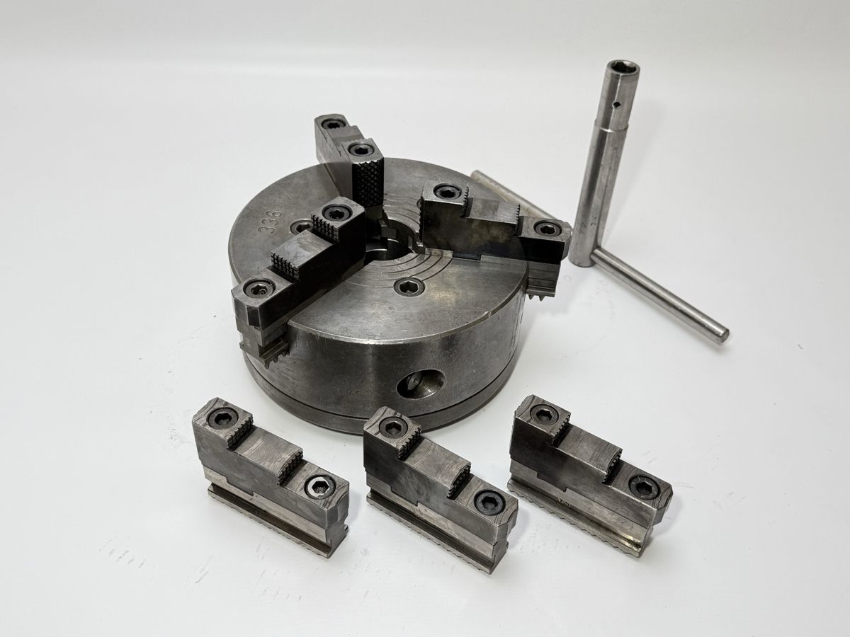 Reishauer Tutti gli attrezzi: Reishauer Keilstangenfutter HF195 Dreibackenfutter 3BF – Usato da Boswil venduto da ABLagerBoswil 1