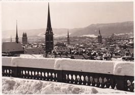 Zürich sous la neige  1968