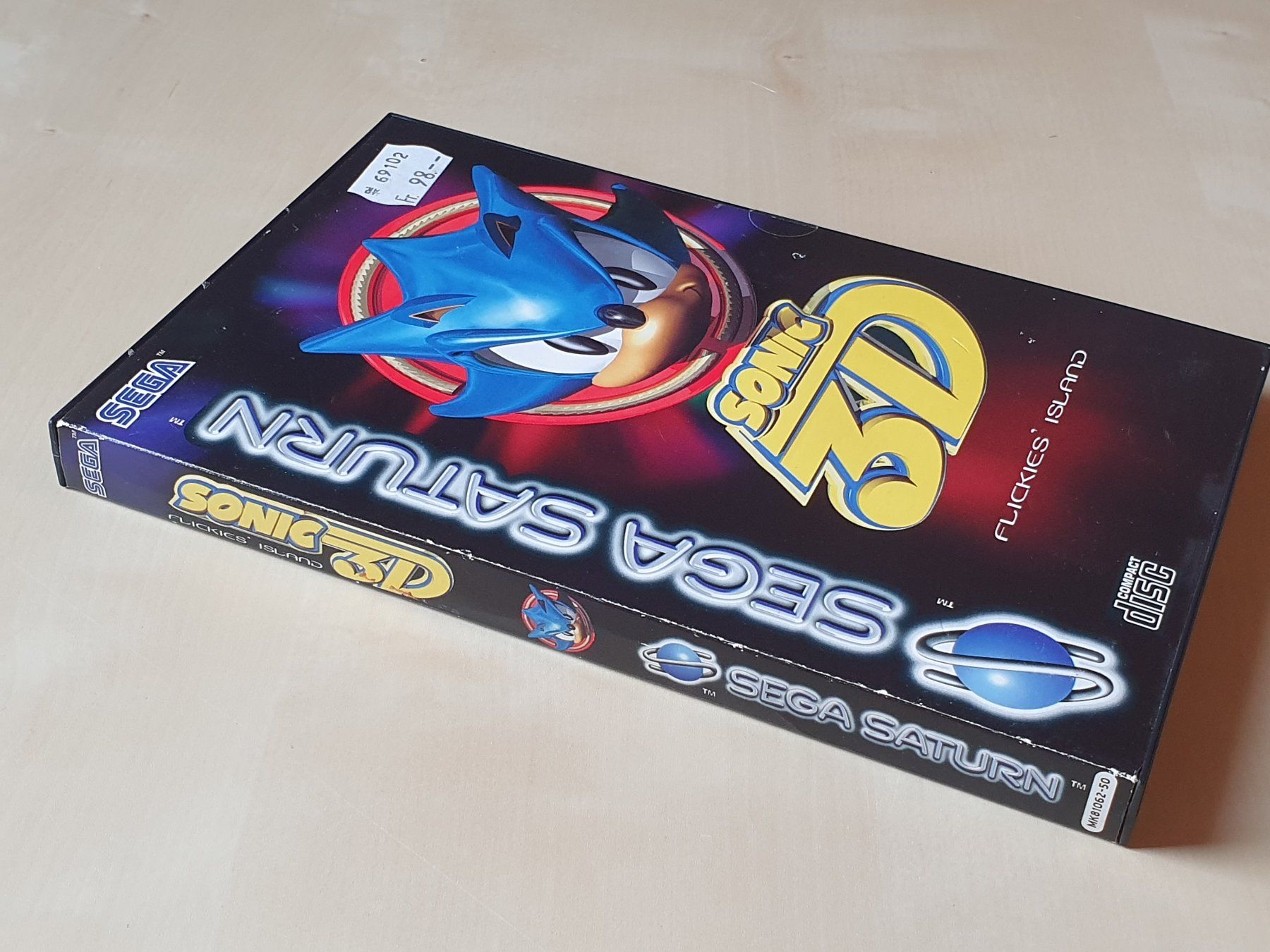 Sega Giochi: Sonic 3D Flickies Island Sega Saturn – Usato da Stansstad venduto da collectorsshop 3