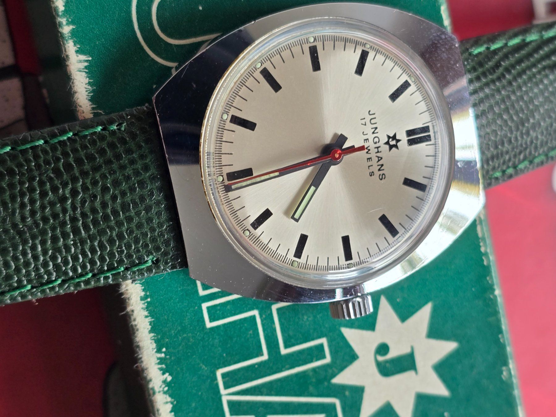 Junghans Orologi: Junghans HA M.A.N. edition mit Box – Usato da Muri AG venduto da Corredor 1