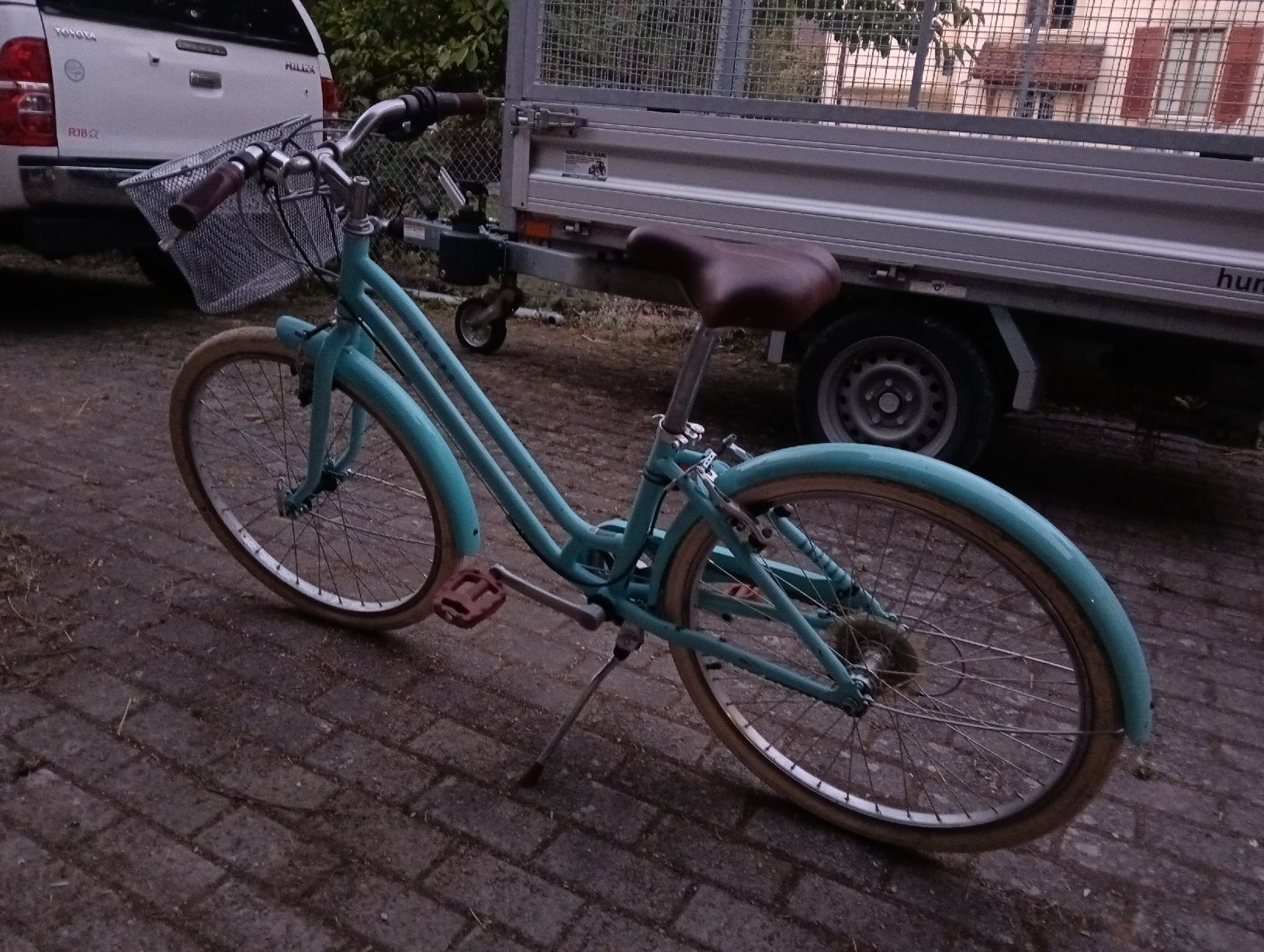 Decathlon Biciclette: Vélo de ville turquoise  – Usato da Tavannes venduto da ise_2jz 1