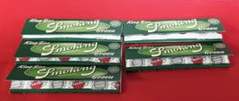 5x Smoking Green King Size Hanf Papes (NEU)
