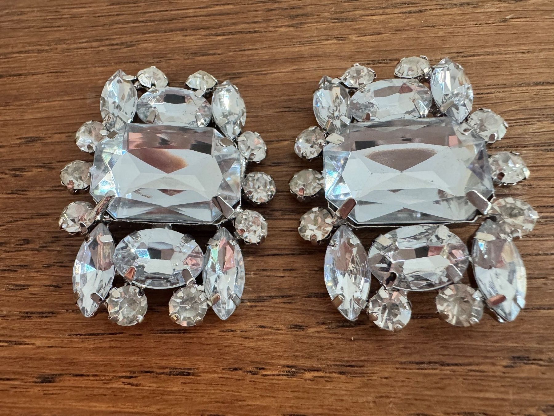 Spille & Fermagli: Retro-Schuh- oder Schalclips Strass – Usato da Egg b. Zürich venduto da chantilly-lace