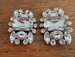 Retro-Schuh- oder Schalclips Strass