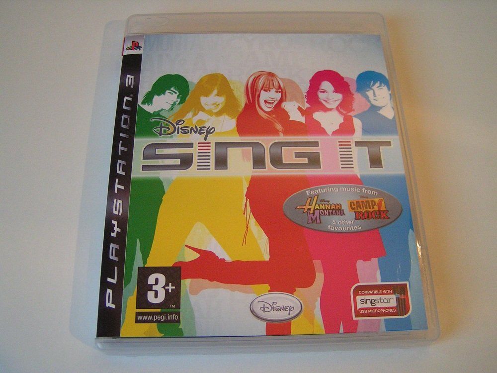 Sony Spiele: Disney Sing It PS3 Spiel - Top Zustand! – Neu (gemäss Beschreibung) aus Pfungen von Himbogame