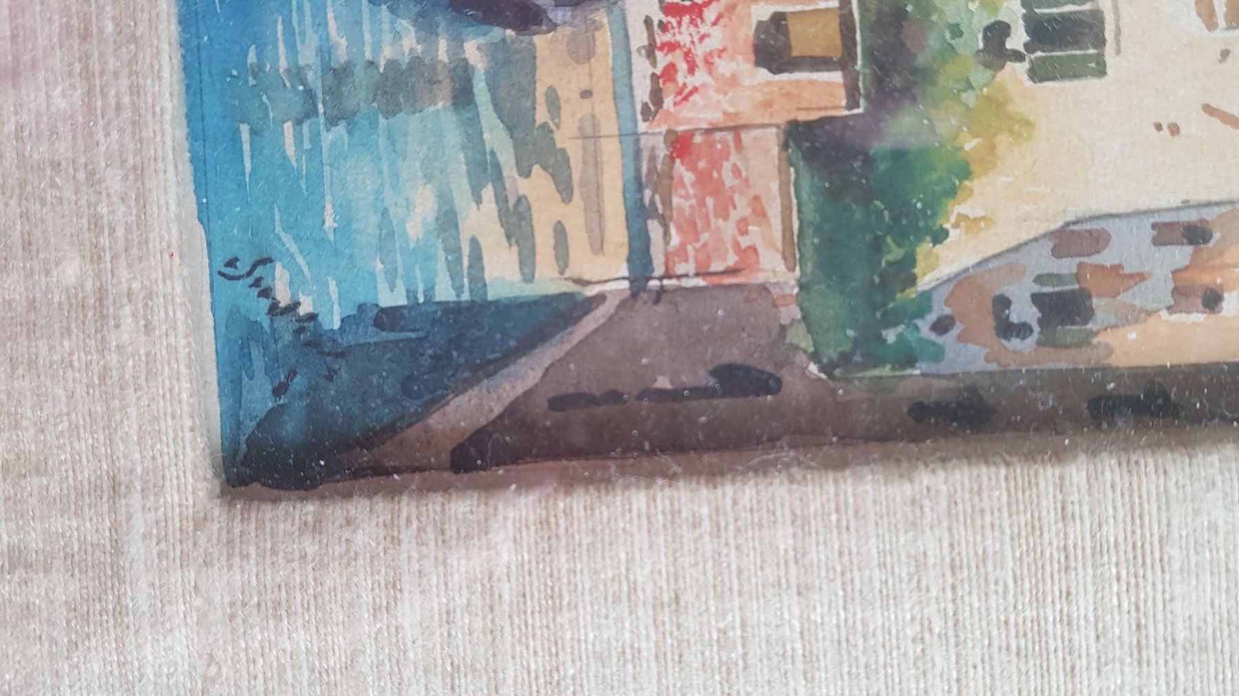 Dipinti: Aquarell Venedig – Usato da Mörschwil venduto da antiksalon 4