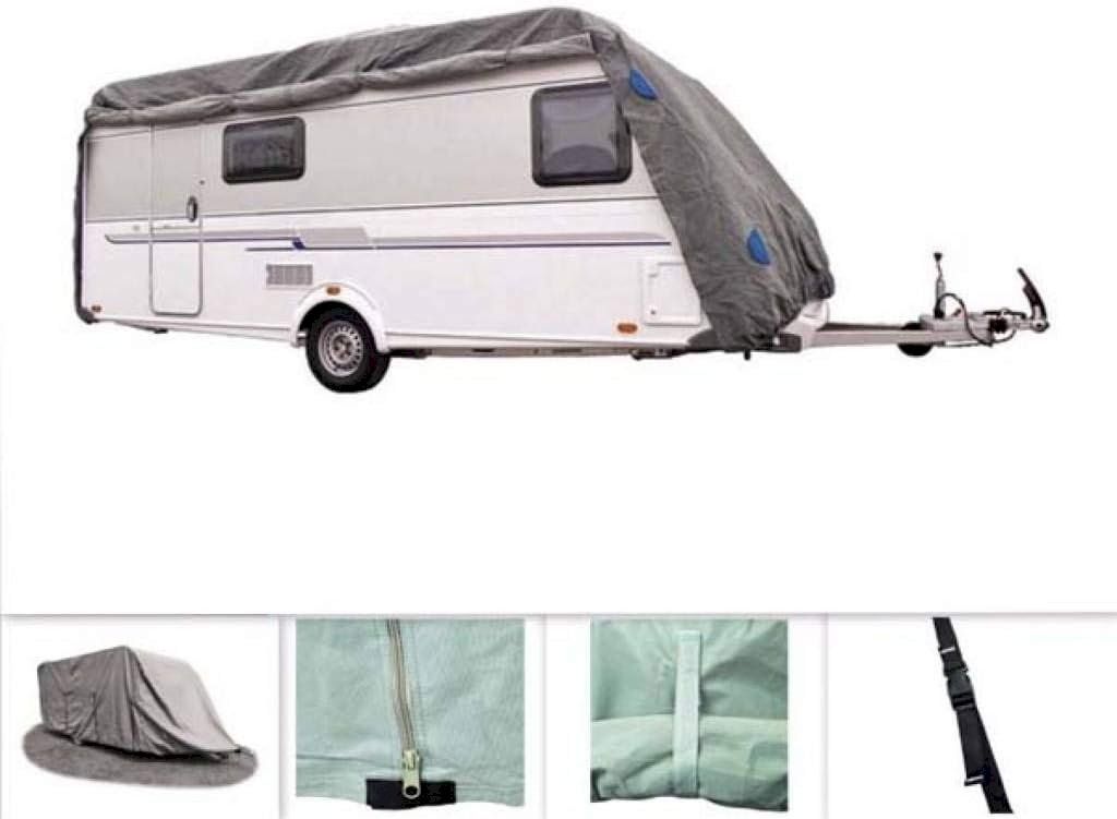 Abdeckhülle: Wohnwagen Schutzhülle 6,7x2,5x2,2m – Neu und originalverpackt aus Bottighofen von zaap 1