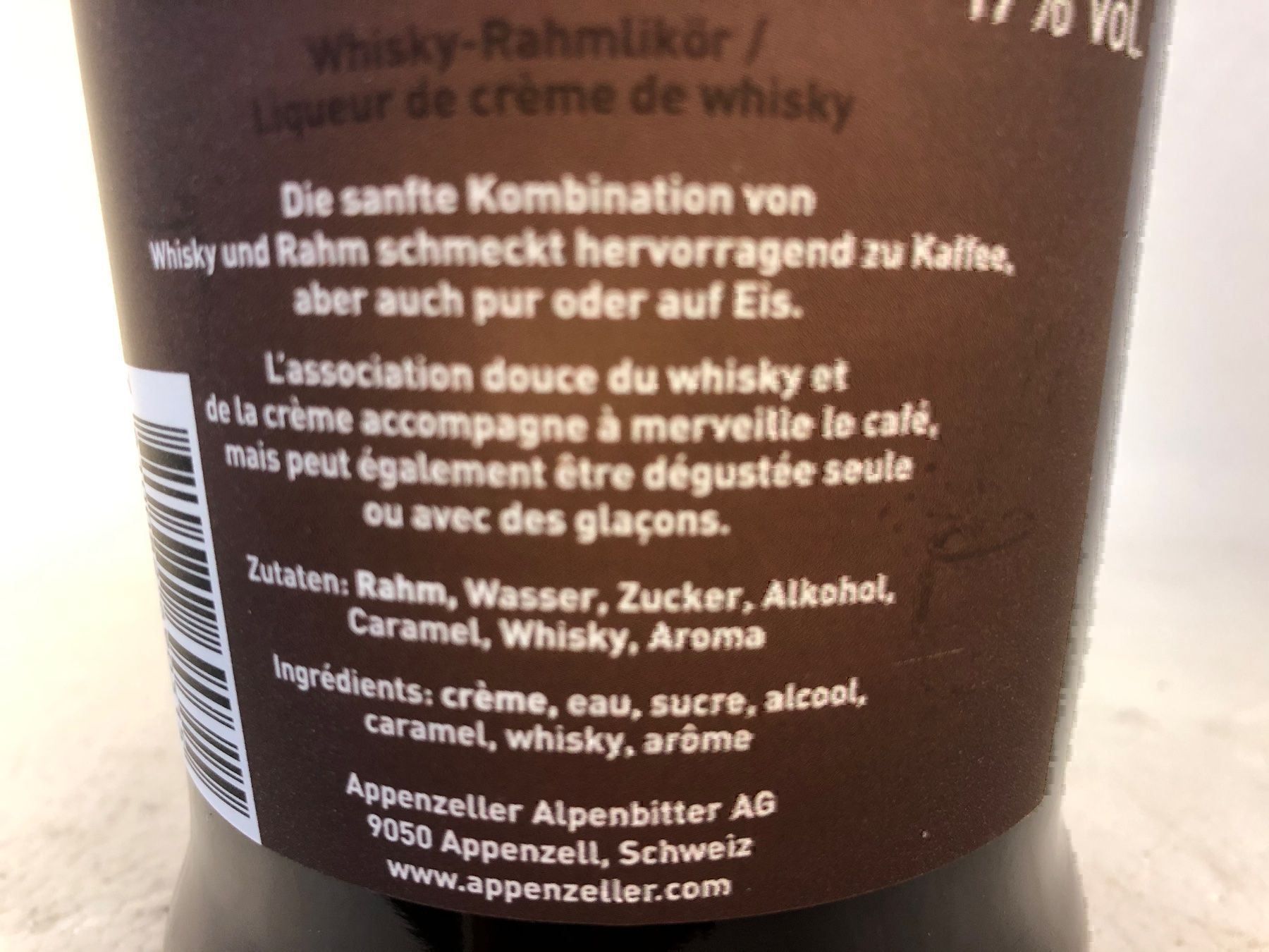 Spirituosen: 1 Flasche Dolce Vita ORIGINAL Rahmlikör 17% – Neu und originalverpackt aus Wöschnau von Vinsale 4