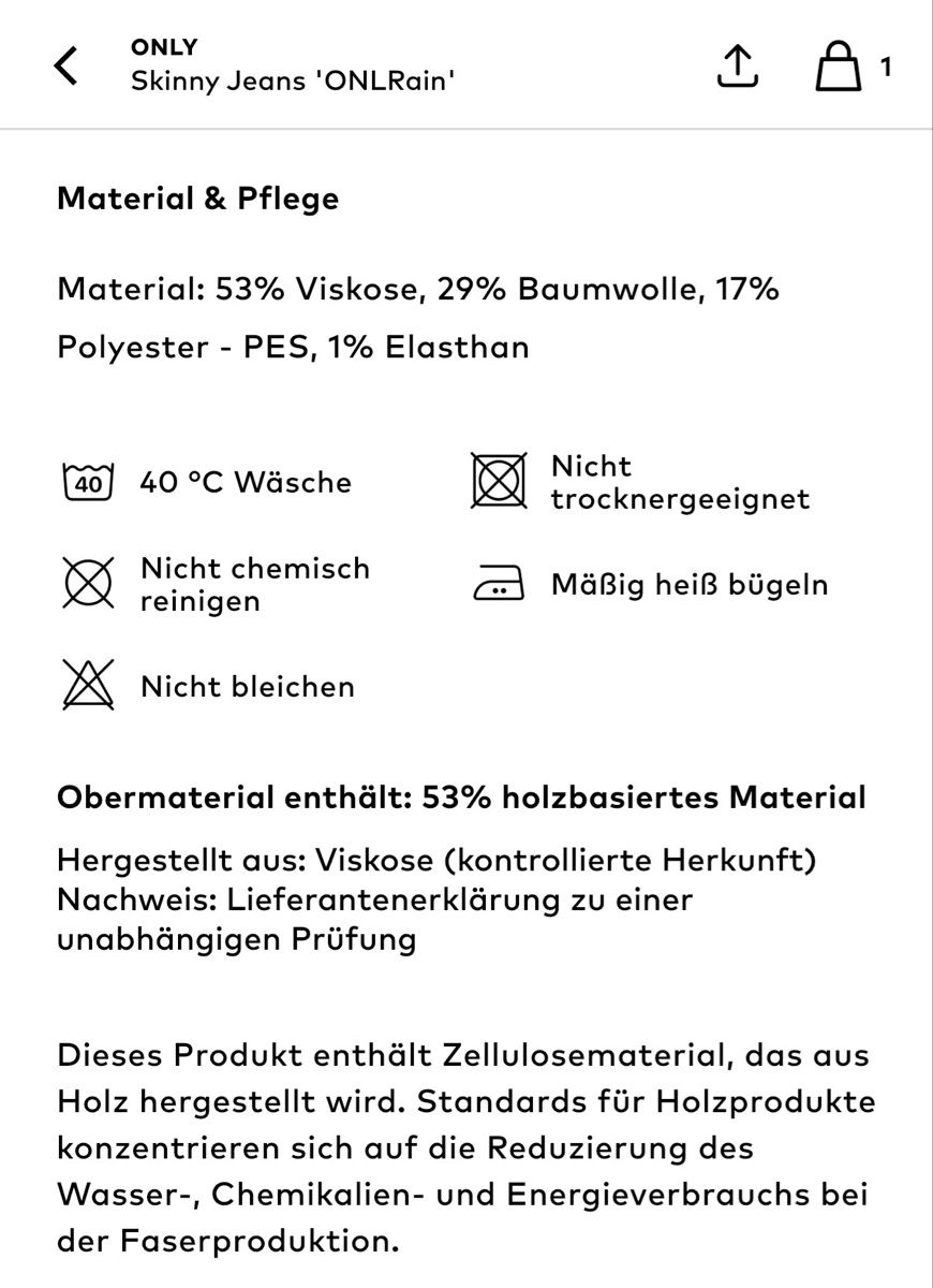 Only Jeans: Skinny Jeans Only – Gebraucht aus Müllheim Dorf von Lyly04 3