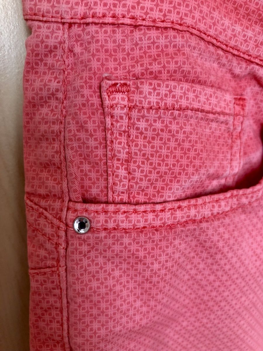 Pantaloni: Sommerhose Fuchsia/Rosa mit Muster – Usato da Zürich venduto da lino07 2