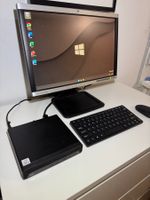 Pc Hp Mini Complet - écran + souris et clavier sans fil