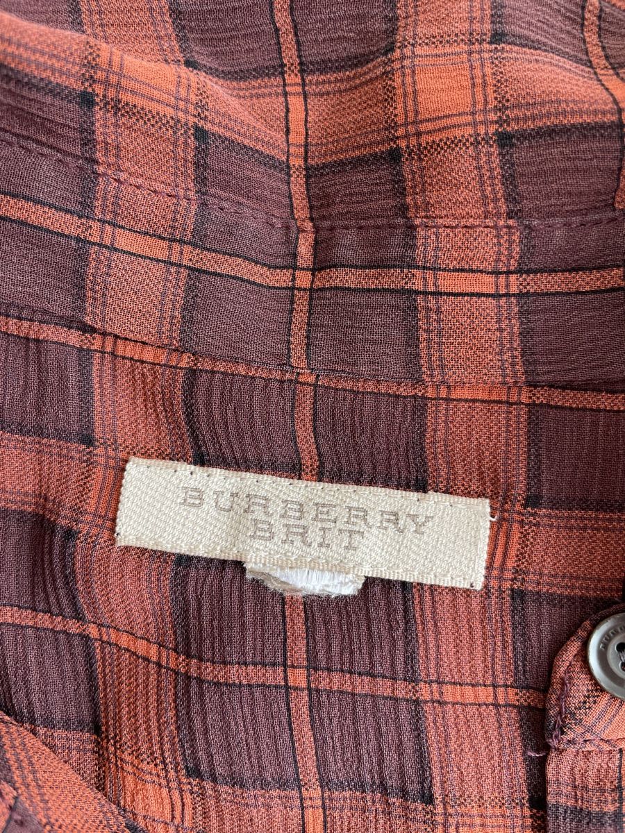 Burberry Camicette: Burberry Brit medium size Shirt Karo pattern – Usato da Zug venduto da dmjtita 8