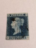 Two Pence Blue 1841, Platte 3 