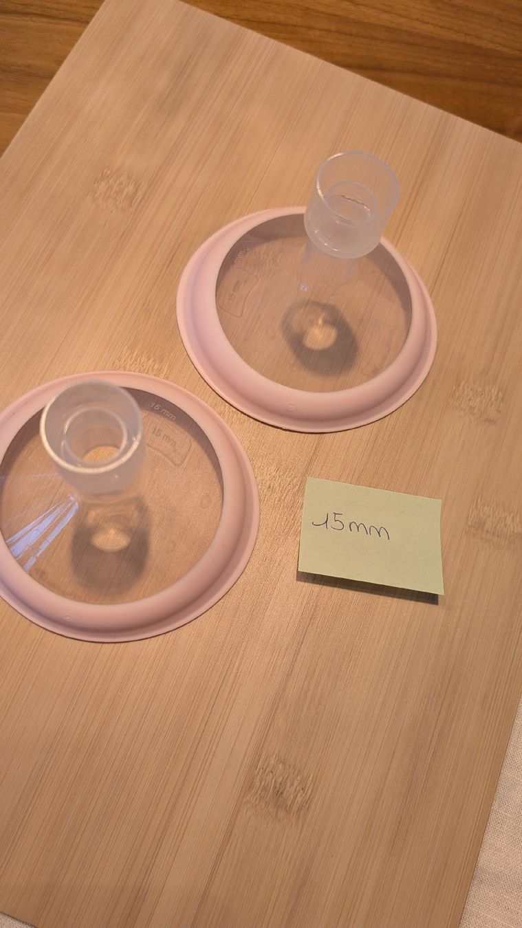 Accessori per l’allattamento: Téterelles Pano 15mm – Usato da La Conversion venduto da deborah22