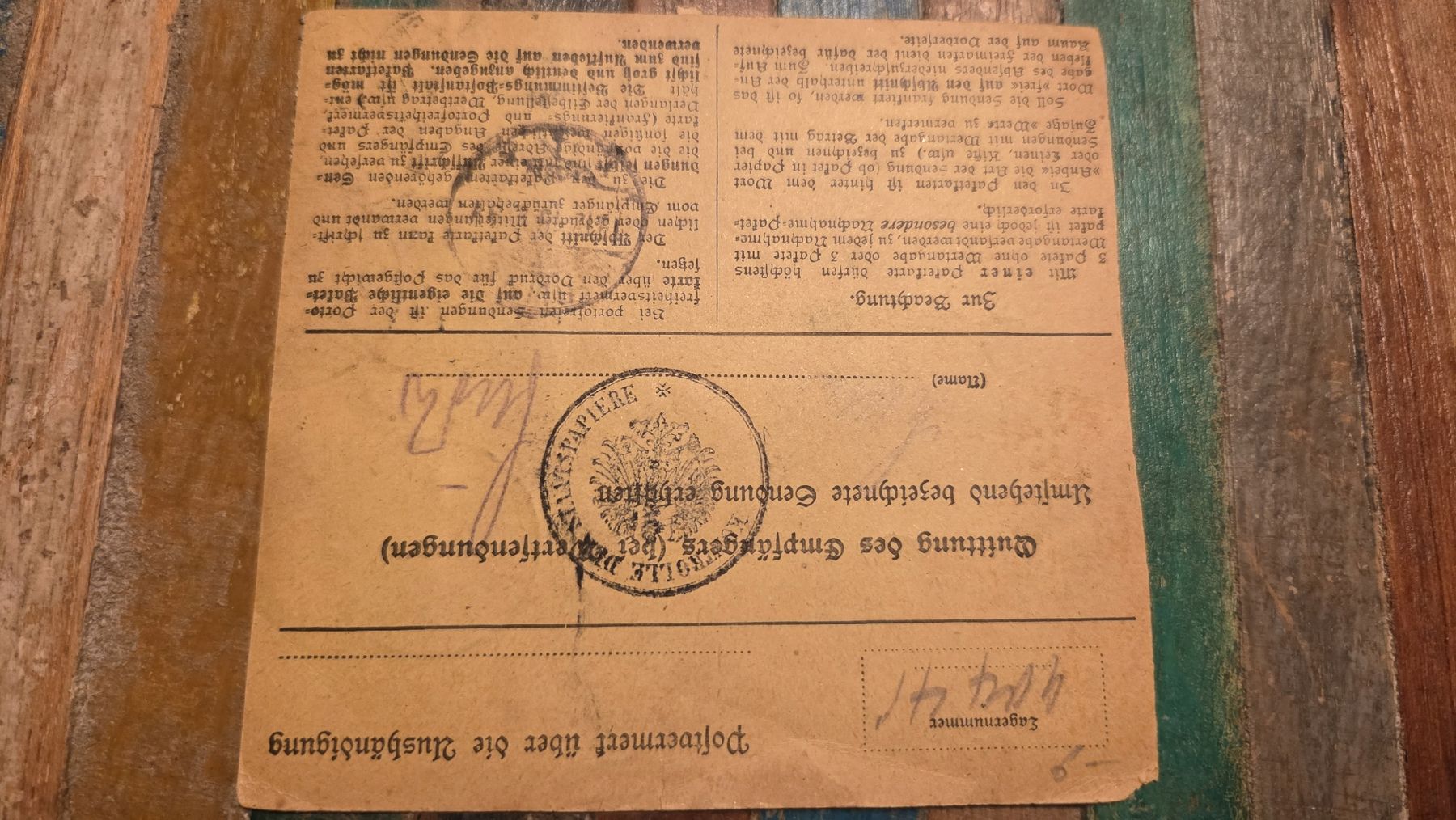 Tutti i francobolli: 1919  Paketkarte Dresden 6 – Usato da Arni AG venduto da Moth68 1