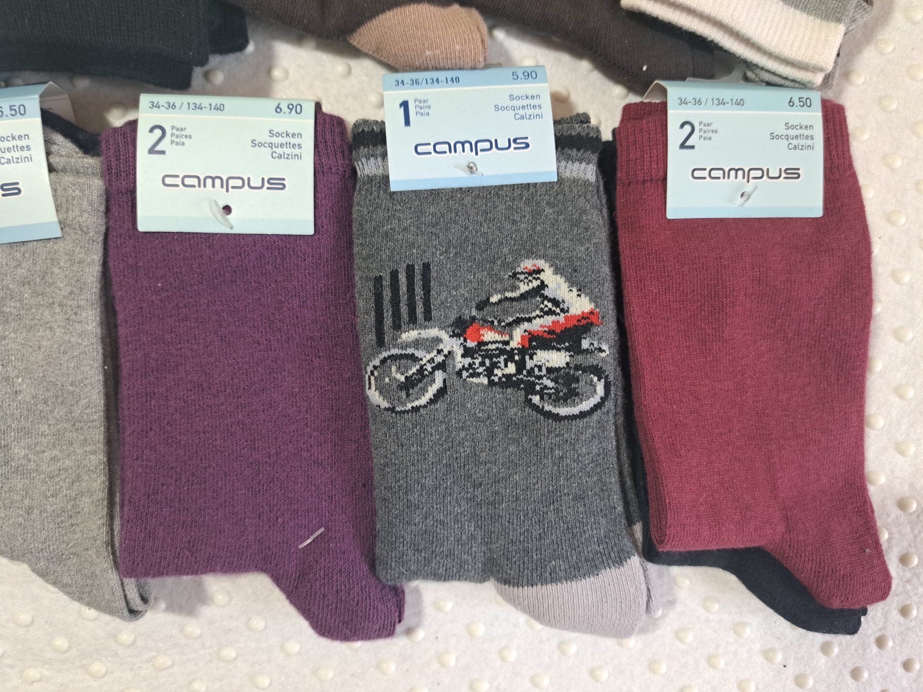 Socken für Kinder: NEU! Tolles Socken Paket Junior Bundle Gr. 35-38 – Neu (gemäss Beschreibung) aus Gysenstein von joshuas81 2
