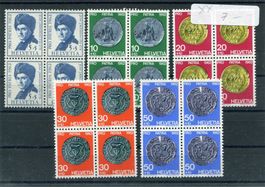 1962 PP Nr. 108-12 im V'block postfr.