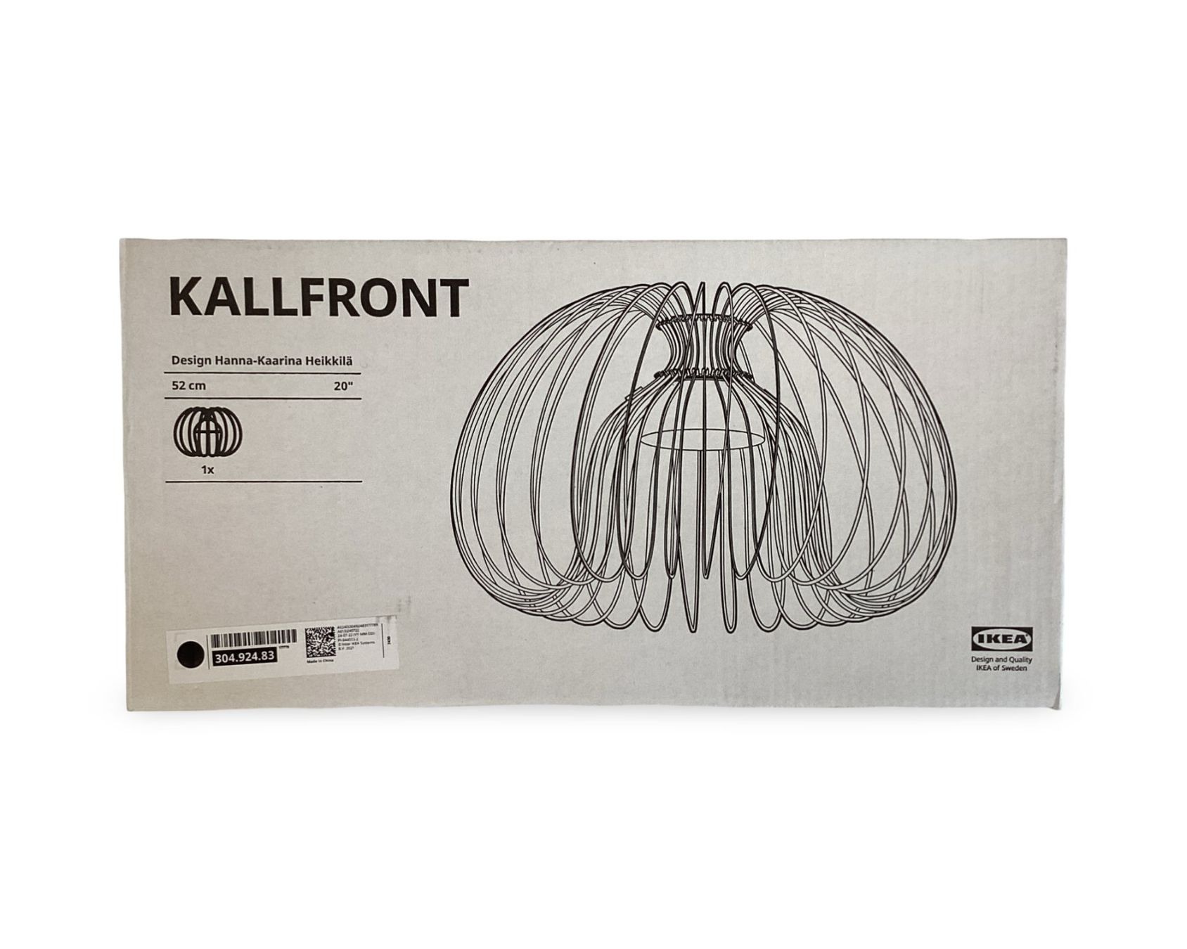 Ikea Kronleuchter & Deckenlampen: IKEA KALLFRONT Deckenlampe mit Glühbirne – Gebraucht aus Zürich von Restwert_Zuerich