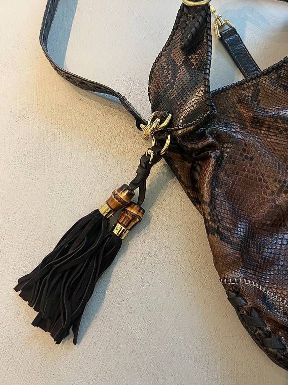 Taschen für Damen: Gucci Jackie Python Boho Bag, wie neu – Gebraucht aus Zürich von FK8044 2