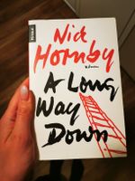Nick Hornby "A Long Way Down" - Roman, Top Zustand!
