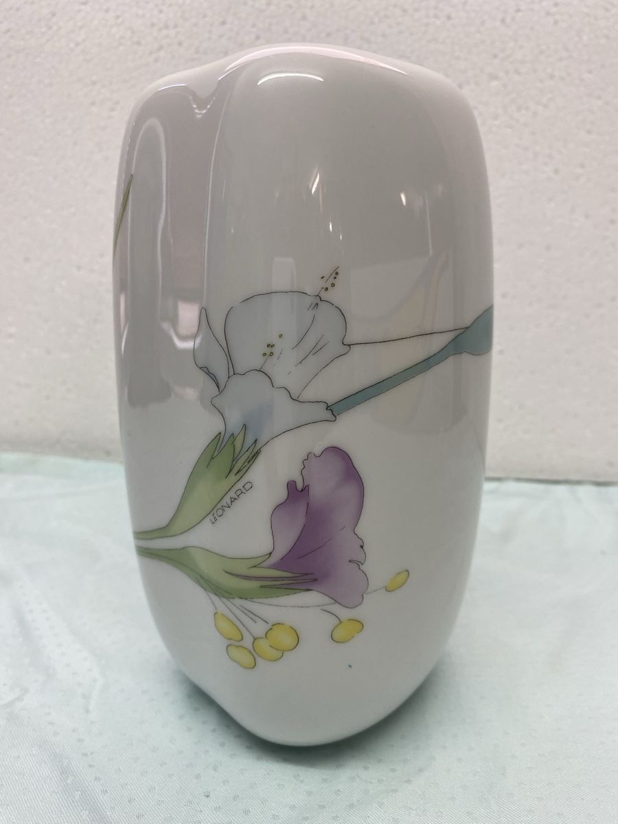 Vasi & Recipienti: Schöne Leonardo Vase mit Frühlingsblumen-Motiv - – Usato da sursee venduto da trilli-tralli 4