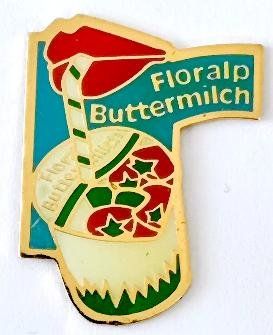 Plaketten & Abzeichen: Floralp Buttermilch Pin – Gebraucht aus Pfäffikon ZH von Colacity