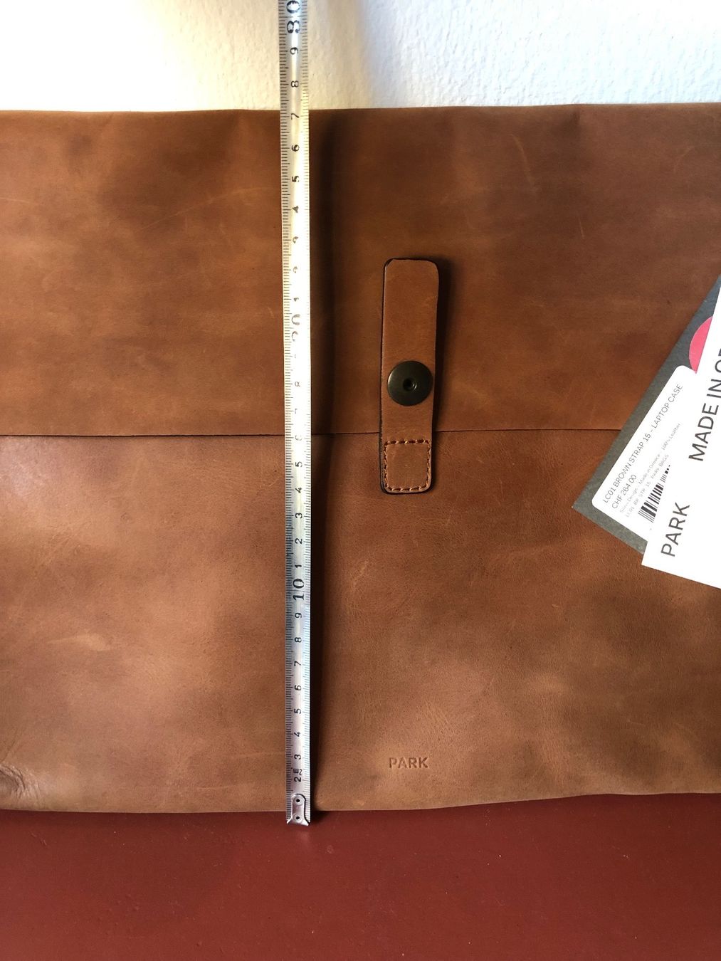 Borse: PARK Laptophülle Leder, Laptoptasche – Nuovo (secondo la descrizione) da Zürich venduto da Kellele 4