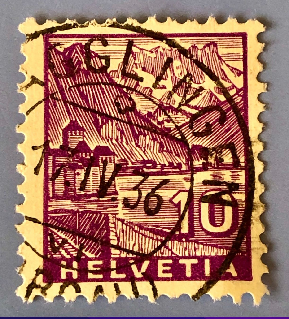 Tutti i francobolli: Nr.196 Landschaftsbilder Briefmarken gestempelt   – Usato da Aarau venduto da Billa007