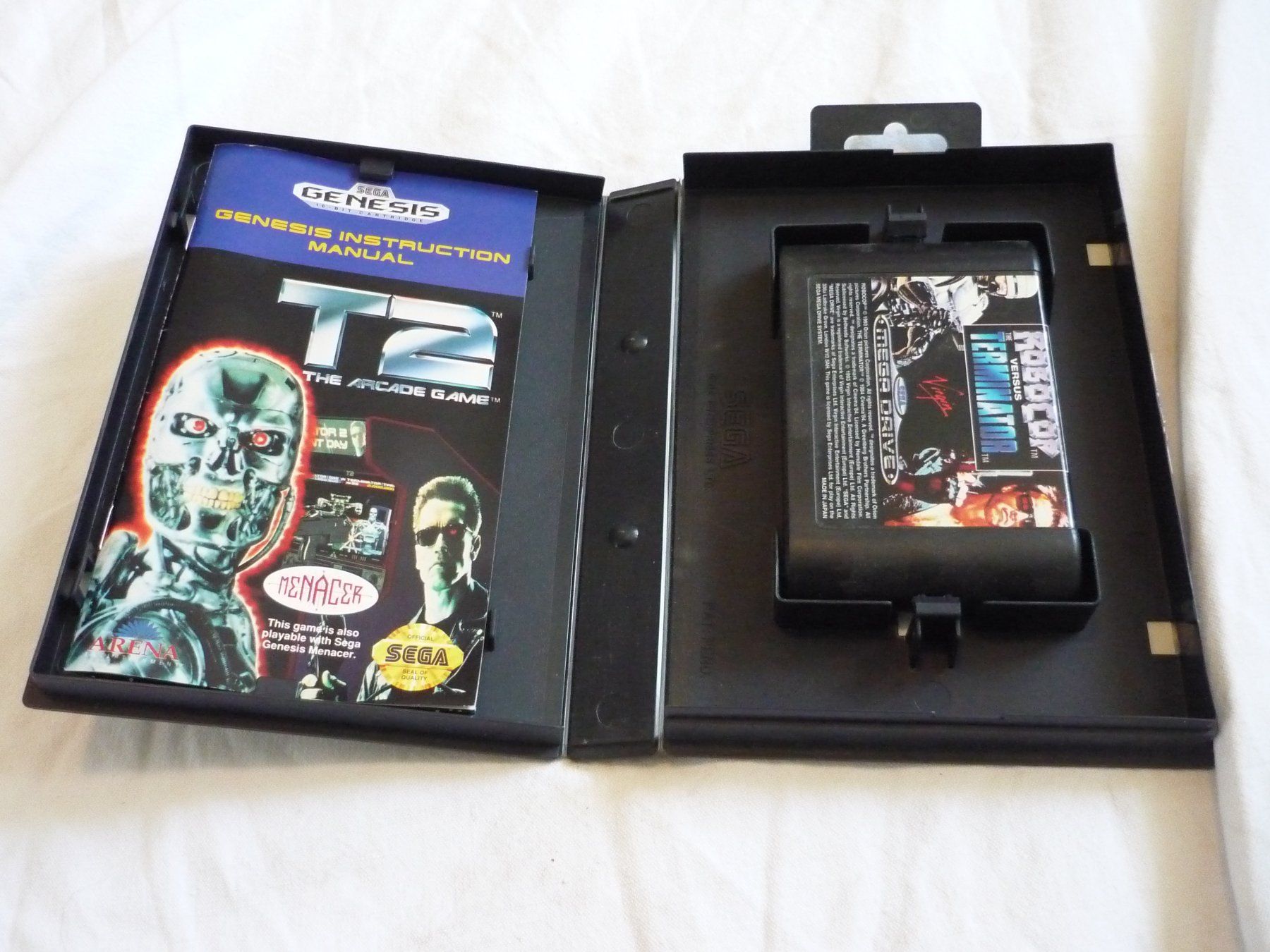 Sega Giochi: Videospiel - Sega Mega drive 16 - Robocop vs Terminator – Usato da Beringen venduto da zzRegal 3