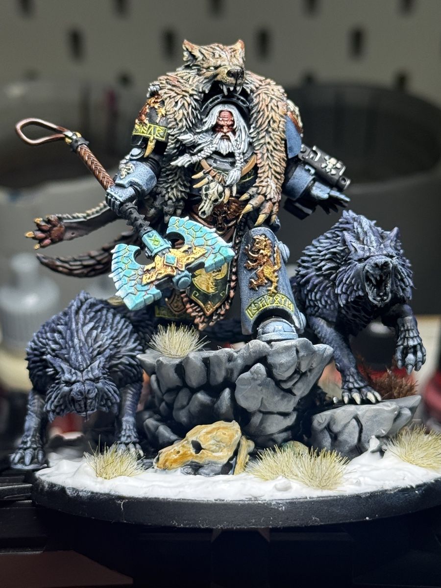 Kit di modellismo & Modellini statici:  Warhammer 40k logan grimnar – Nuovo (secondo la descrizione) da Adliswil venduto da Mavericks1988 3