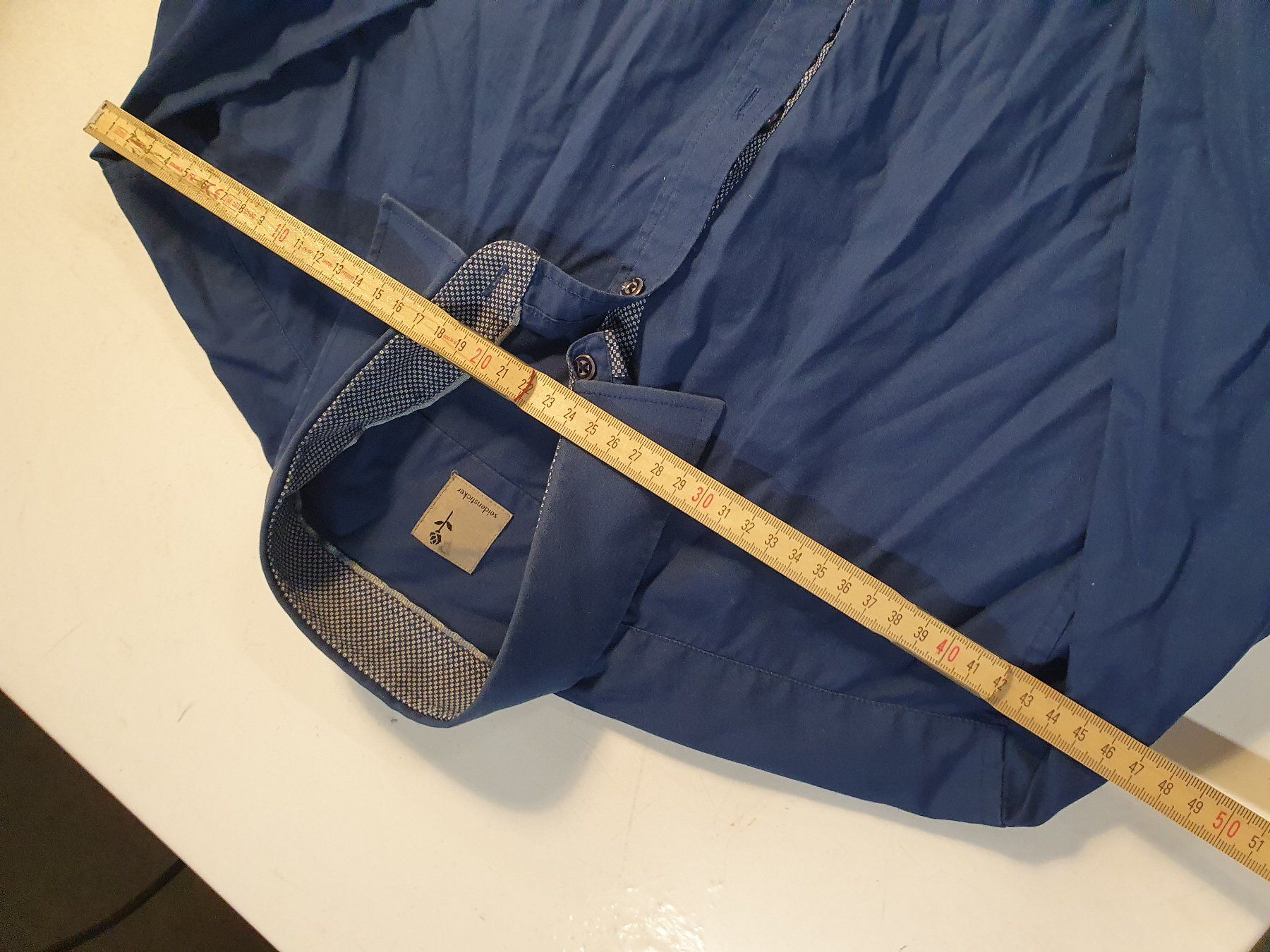 Camicie: Herrenhemd Seidensticker blau grösse 41/16 – Usato da Zürich venduto da loosebone 5