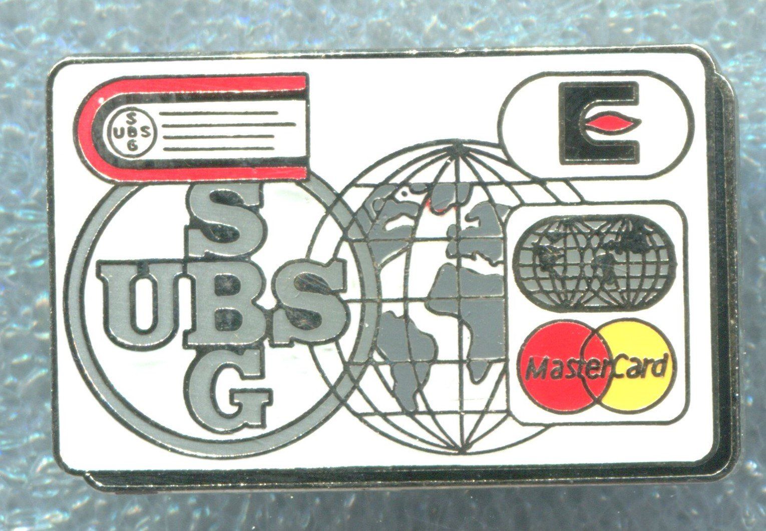 UBS Plaketten & Abzeichen: UBS Bank  EC MasterCard – Gebraucht aus Winterthur von Sammleroase