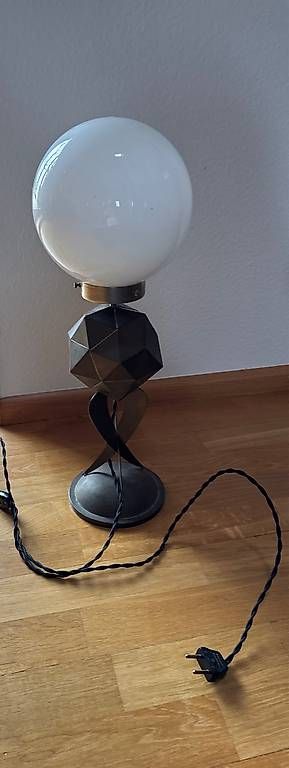 Lampade: Antike Lampe wohl ein Meisterstück messen Kupfer – Usato da Basel venduto da Joshy03 1