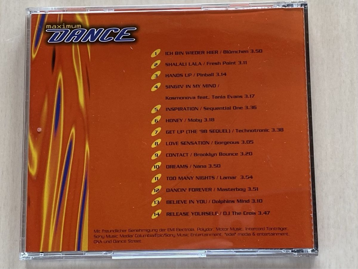 CDs: Maximum Dance Vol. 7, 8, 10, 11 & 12 – Gebraucht aus Oberried Brienz von Chyara 4