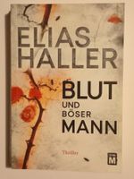 Taschenbuch - Elias Haller - BLUT UND BÖSER MANN - wie neu