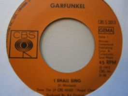 Vinyl-Single Art Garfunkel - I Shall Sing