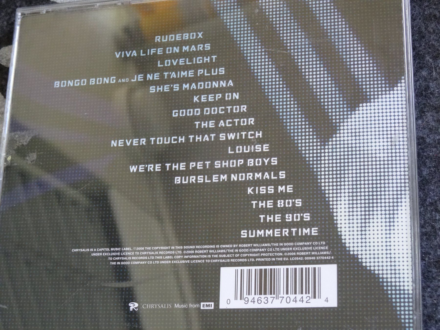 CD: Robbie Williams - Rudebox CD – Usato da Olten venduto da Disc-Ausverkauf 1