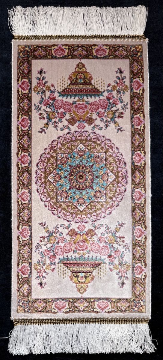 Tappeti: Wunderschöner kleiner Teppich Seide 60x30.cm-N.9 – Nuovo (secondo la descrizione) da Büron venduto da Filadefia-888