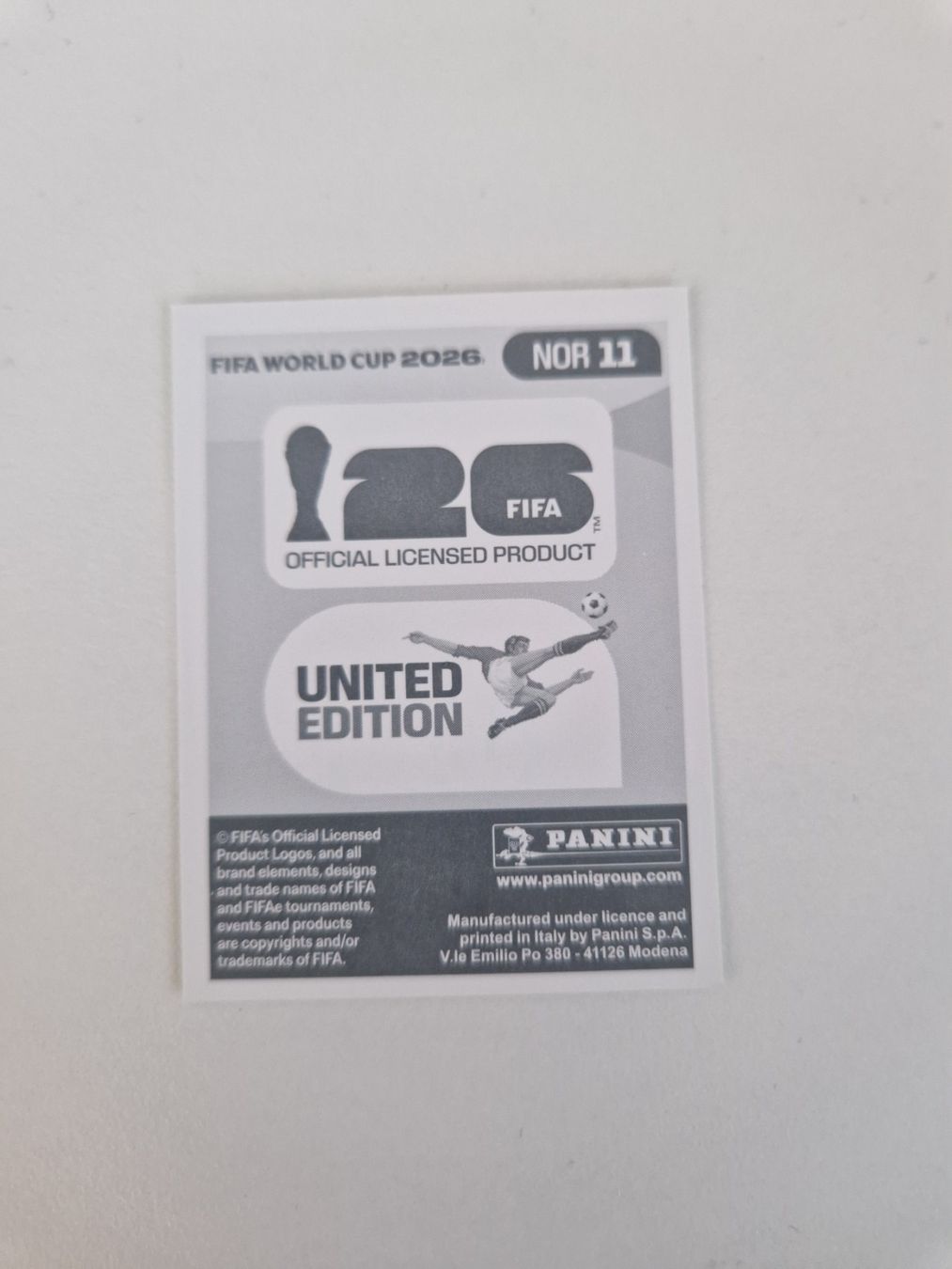 Panini Cartes à collectionner: Panini Sticker NOR11 – Neuf (Voir description) à Stüsslingen par white_angel86 1