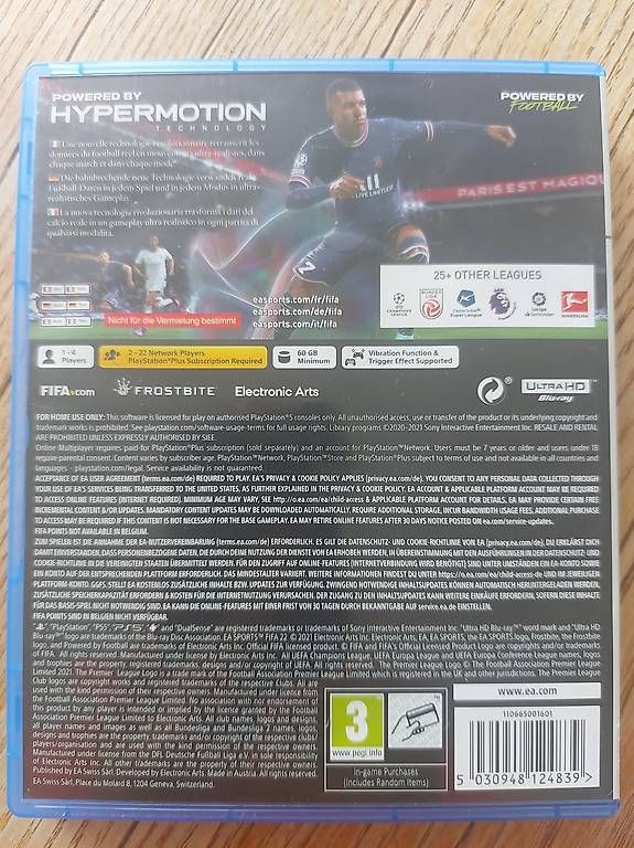 Giochi: FIFA 22 Playstation5 PS5 – Usato da Arth venduto da kerstinice 3
