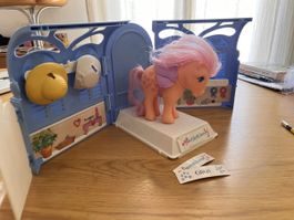 Mon Petit Poney ‘salon de beauté vintage avec Petit Poney G1