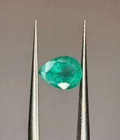 Ab 1 Fr. - 0.88 ct Smaragd mit Zertifikat