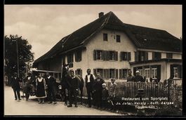 Suhr /Aargau, Restaurant zum Sportplatz,