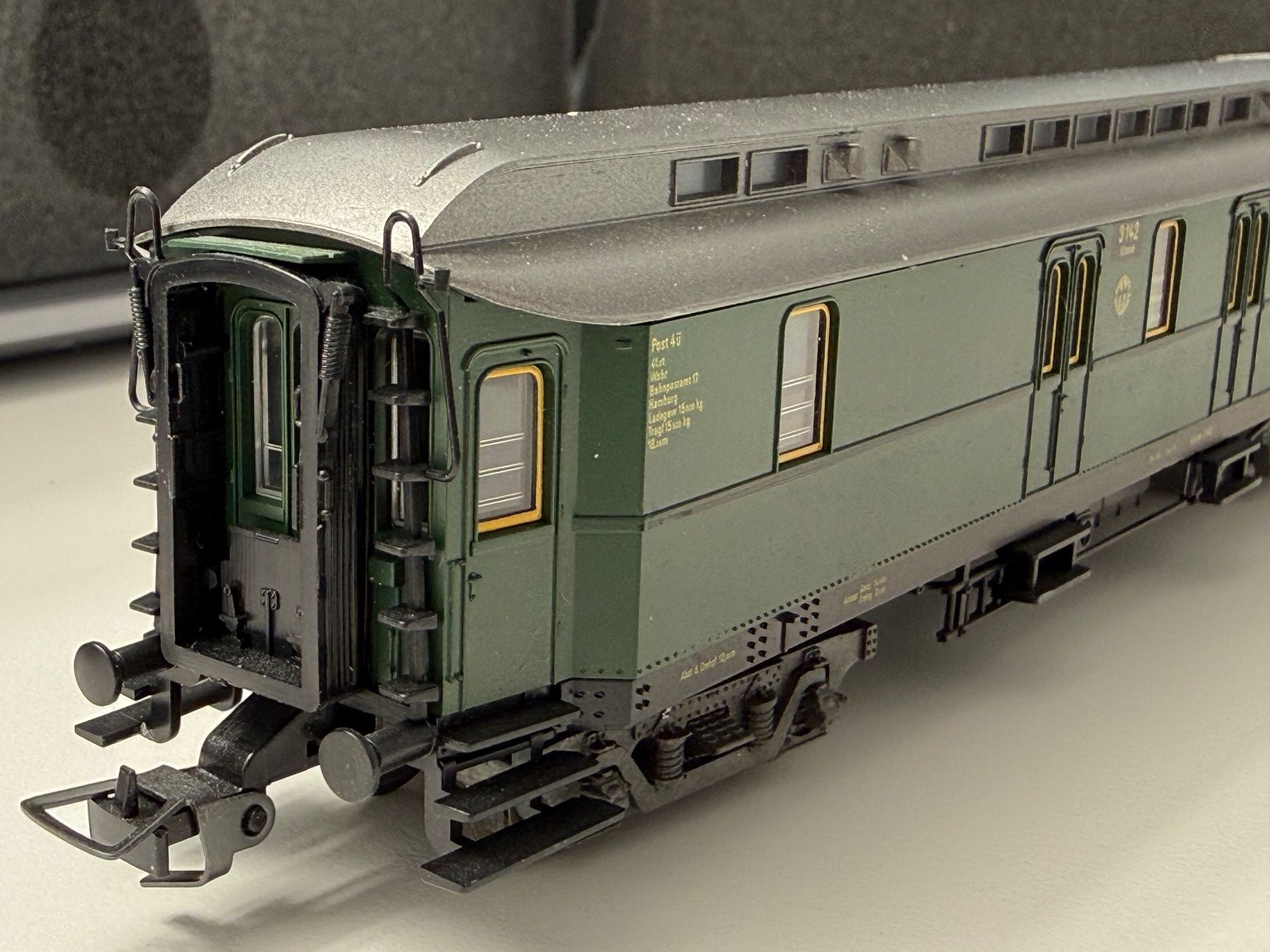 Fleischmann Modellini di ferrovie: FLM 5079 DRG Bahnpostwagen Ep2  / DC HO – Usato da Jonschwil venduto da sutfra12